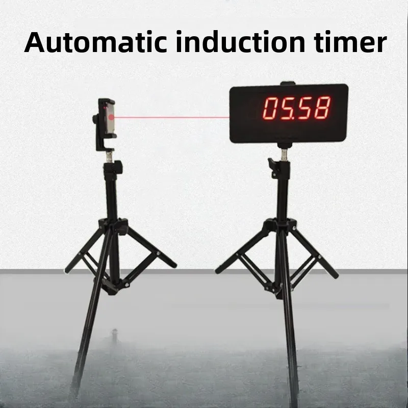 Infrared Electronic Timer Infrared Laser Roller Skating Turn-back Running 100-meter Sprint Running Automatic  Timing Equipment