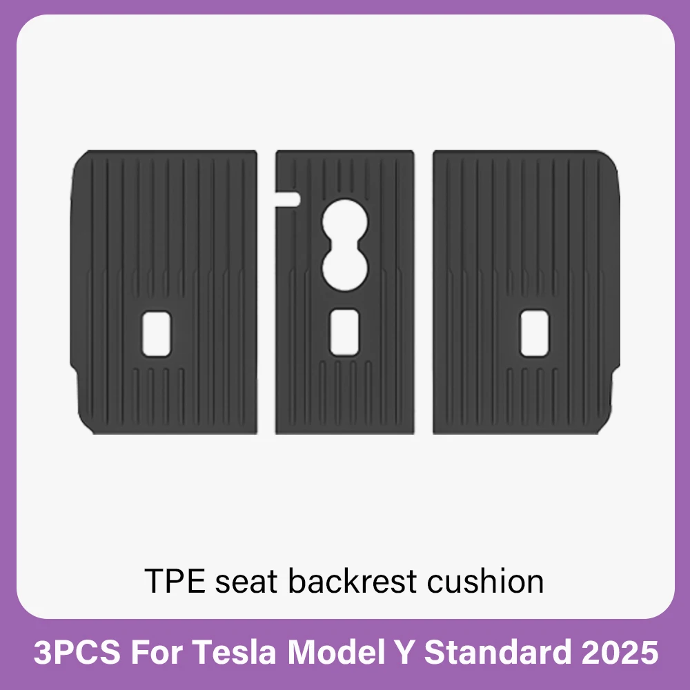 TPE Auto-Fußmatten für Neuen Tesla Model Y Standard 2025+ Wasserdichte Kofferraumauskleidung Rutschfeste Kofferraummatten Fußpolster Gepäckmatte ModelY