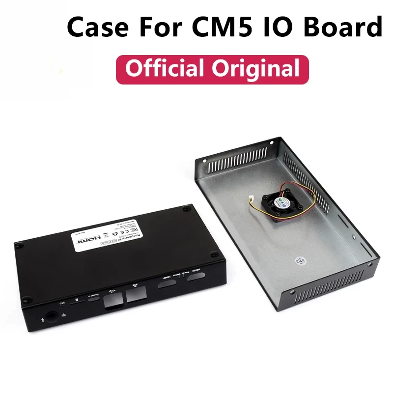 

CM5 IO Case Raspberry Pi Official Original CM5 Case With Fan For Compute Module 5 IO Board