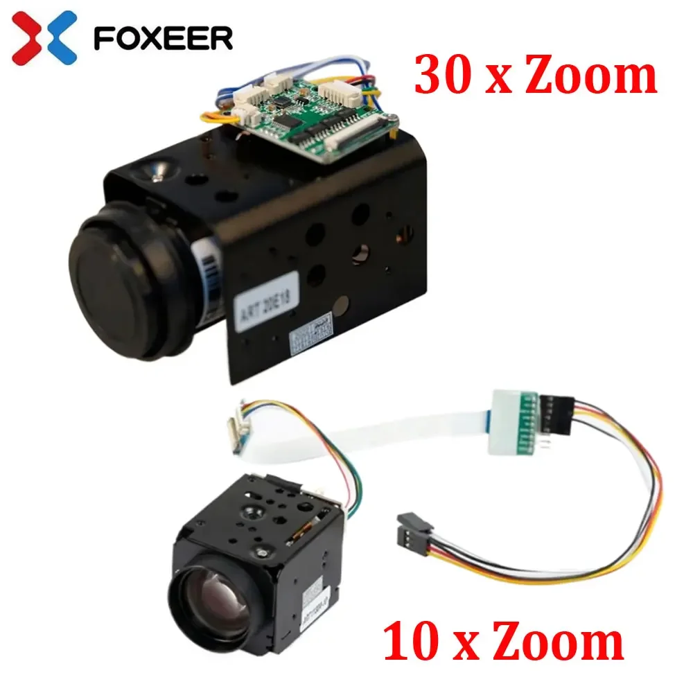 

Foxeer 30x Zoom / 10x Zoom 700TVL CMOS Camera PWM Controll AHD/CVI/CVBS for RC Multirotor Airplane Fixed-Wing DIY Parts