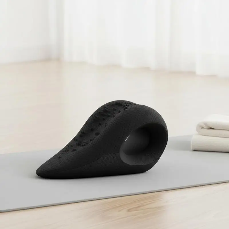 1Pcs Ergonomic Neck And Shoulder Massage Pillow Vertebrae Relax For Home Use Helps Stretch Cervical