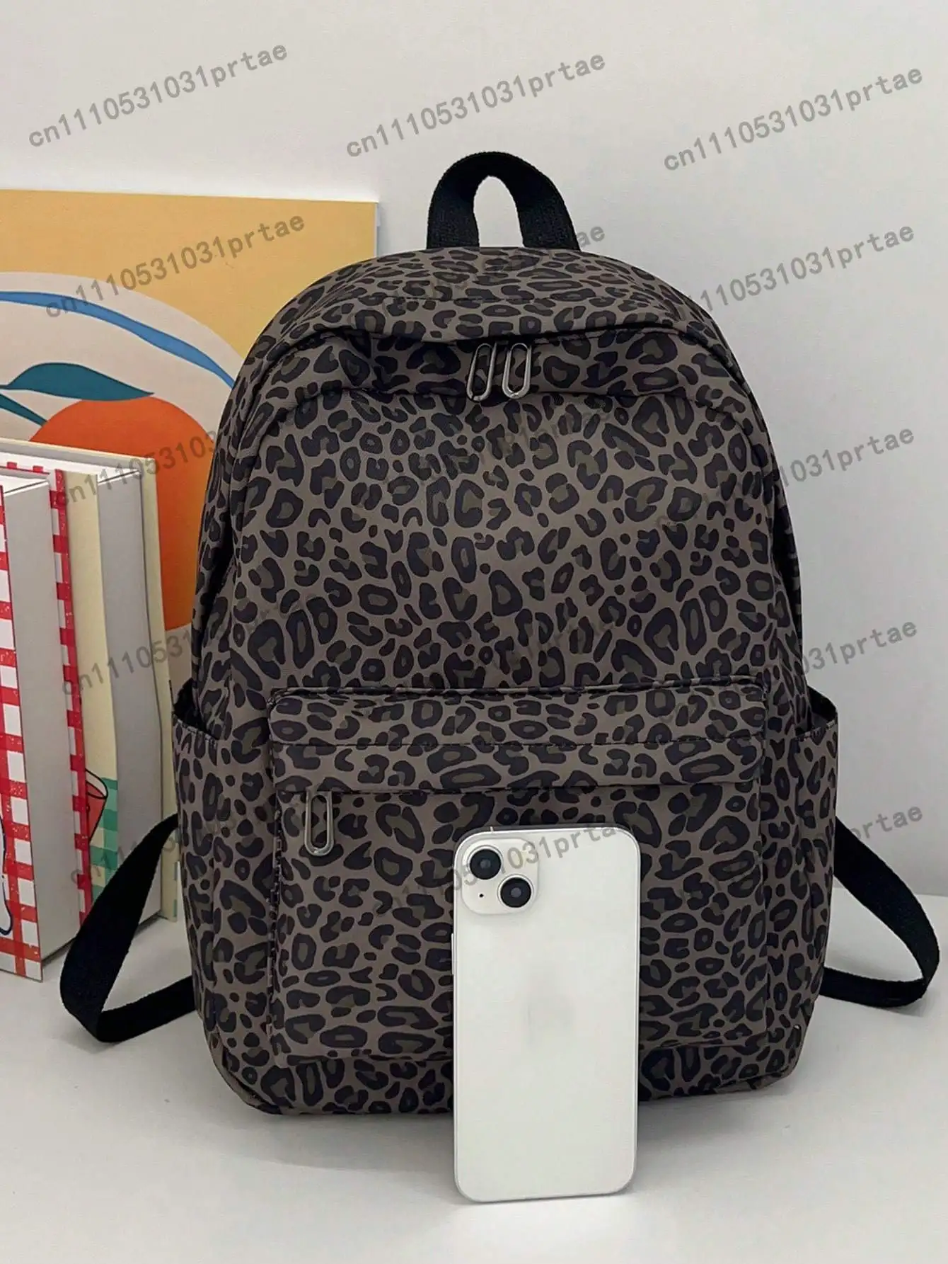 Large Capacity Solid Color Women's Backpack, School Backpack Suitable For Middle/High School And College Students, Lightweight C