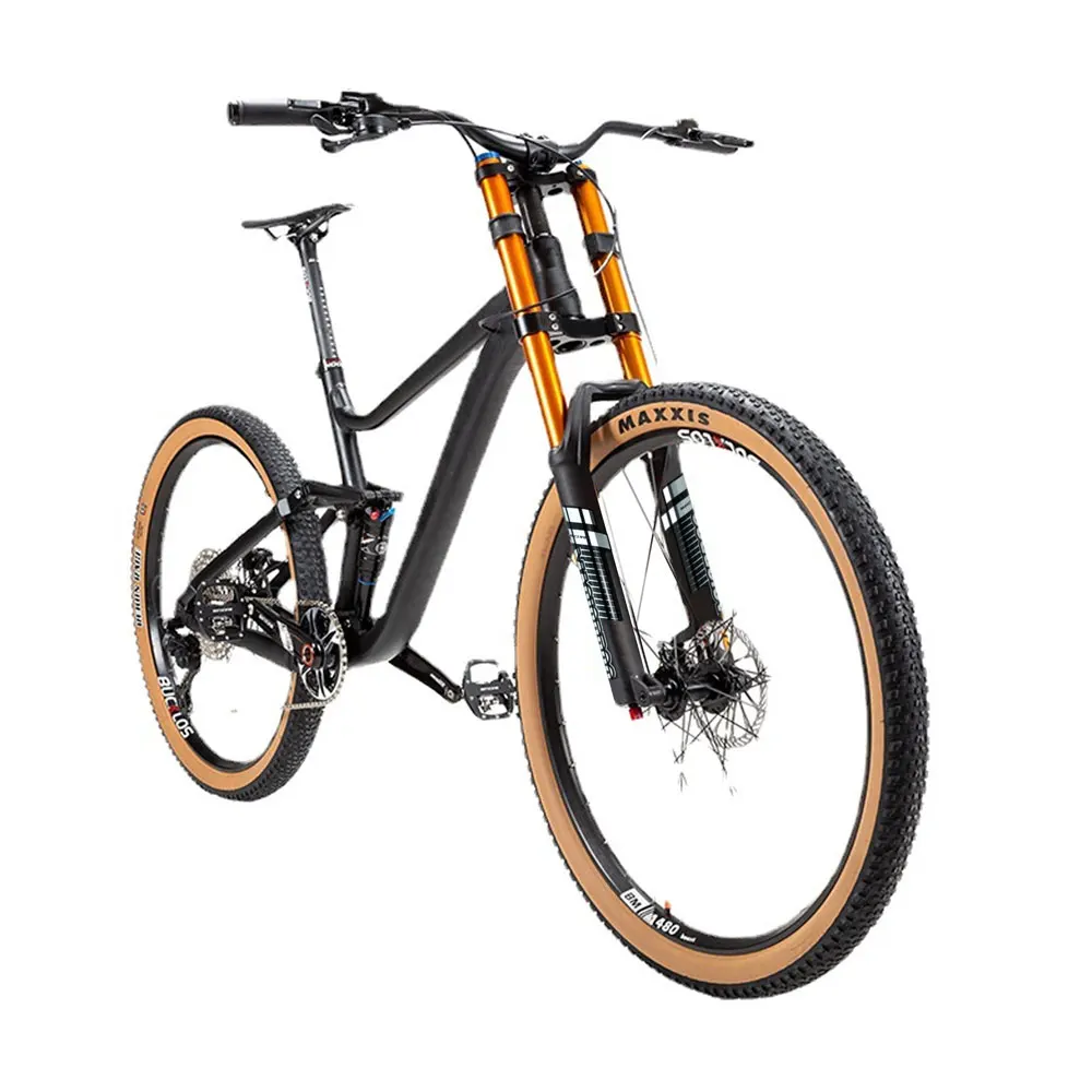 MAGICBROS MTB Doppelkronen-Luftfedergabel 36MM Rohr Steckachse 15*110mm 27,5 29 MTB Mountainbike Doppelkronen-Gabel – Detail 11