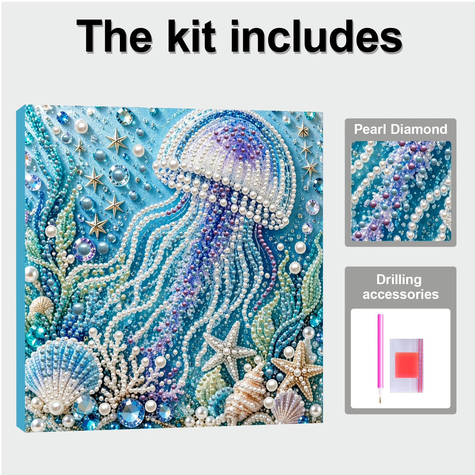 Ocean Turtle jellyfish DIY Pea - Art Craft Jellyfish review and price