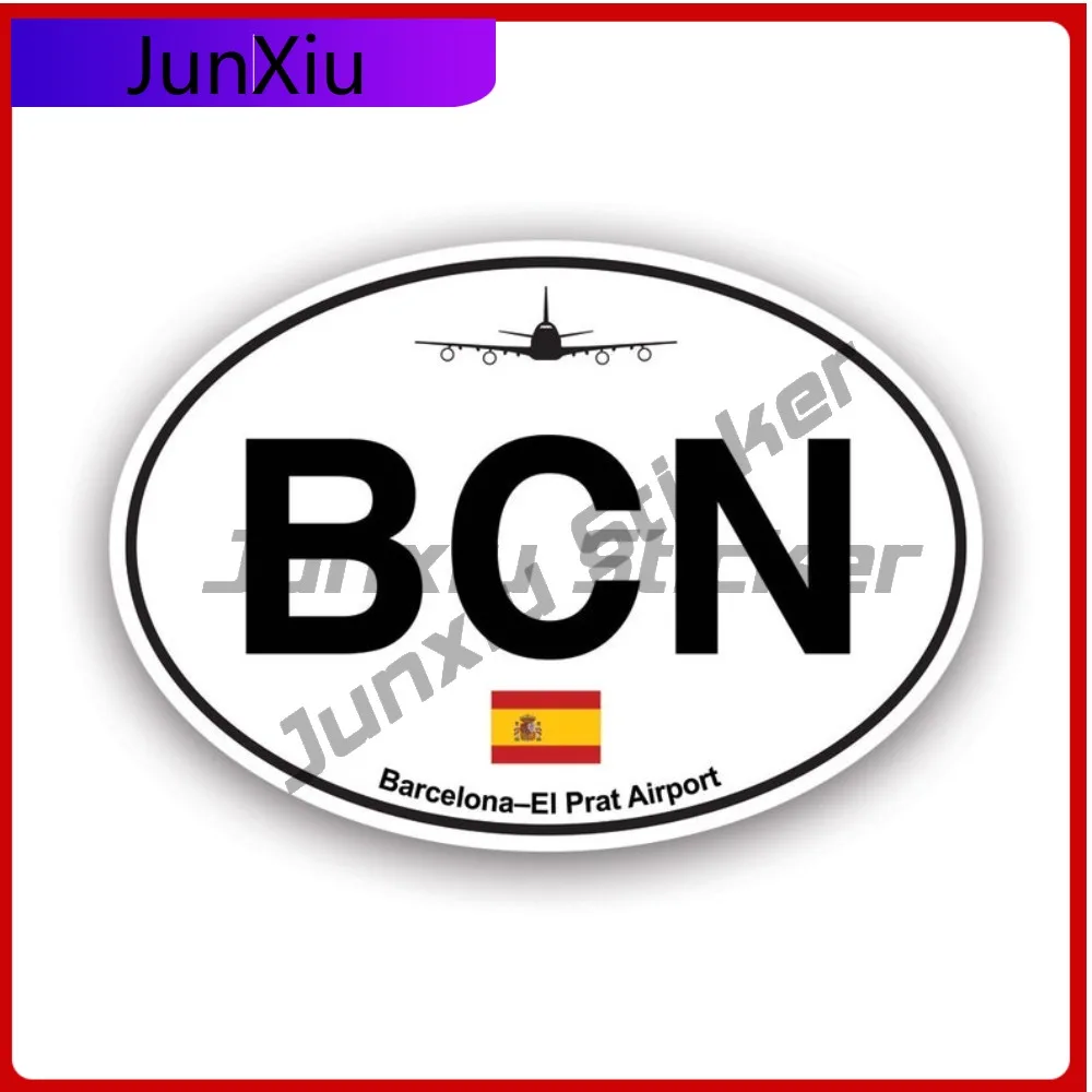 

Barcelona Auto Decor Car Sticker Vinyl Decal Waterproof Durable Weather Resistant For Car Window Laptop Bumper