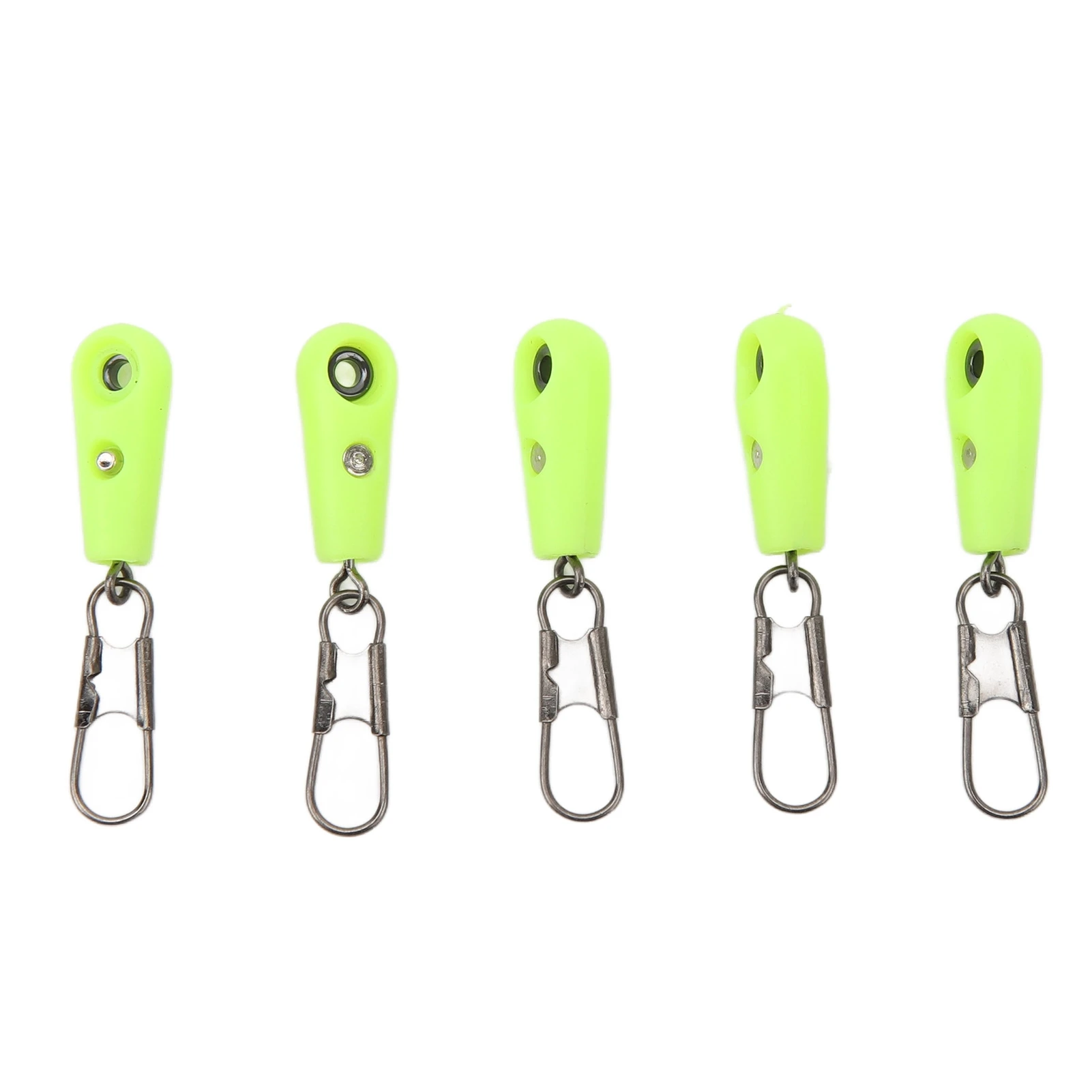 

Fishing Line Sinker Slides Fishing Float Connector Green Low Resistance Float Connector Lure Line Accessories