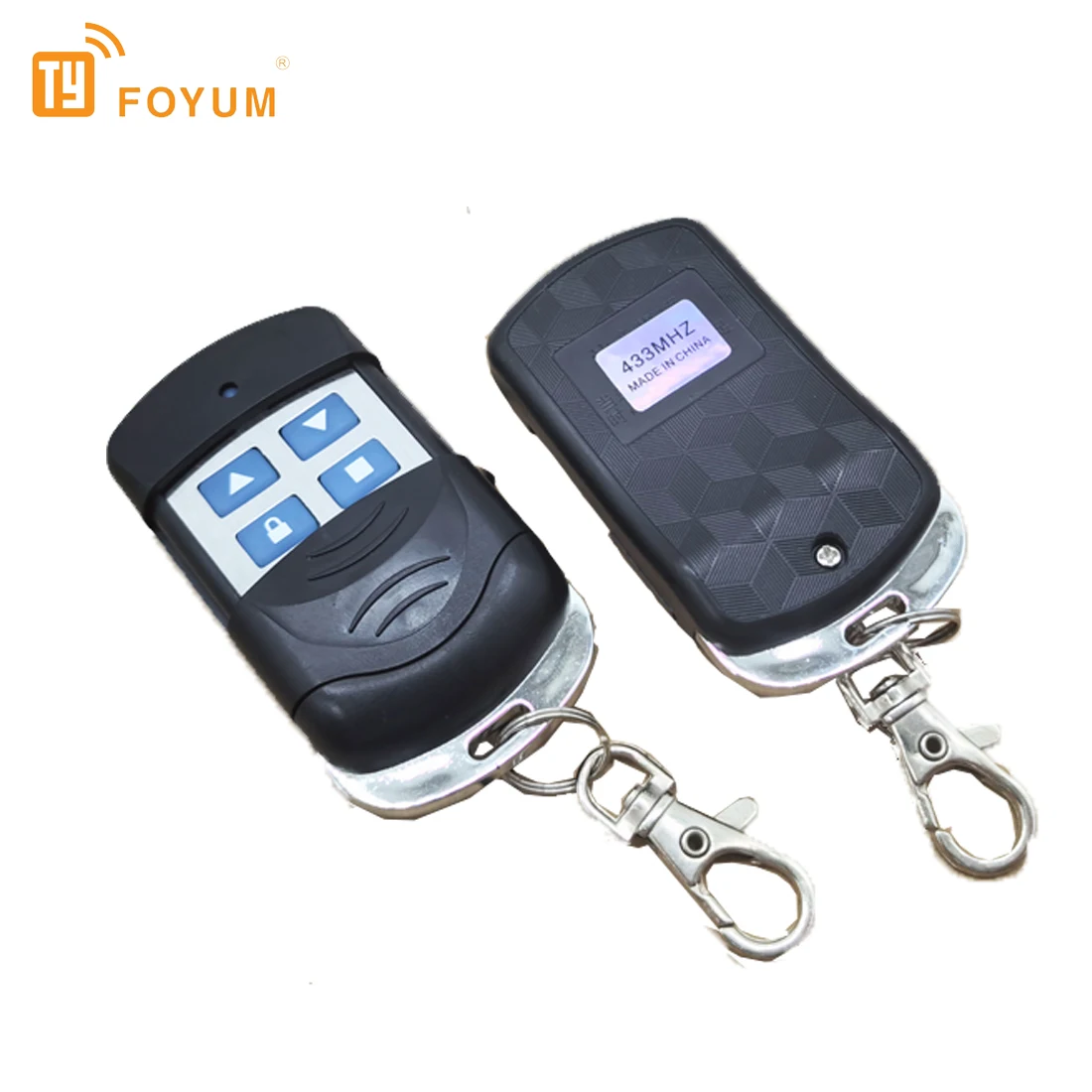 5PCS Garage Door Remote Control 433MHZ Face to Face Copy 4 Button Cloning Wireless Transmitter Portable Duplicator 5Pcs