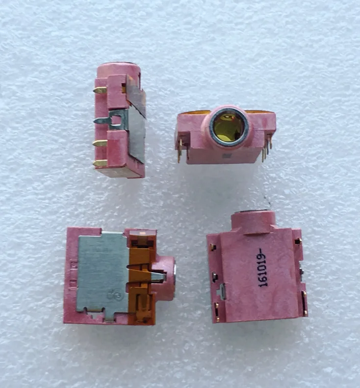 For notebook, audio interface 3.5mm earphone holder, sinking plate type 8P gold foot