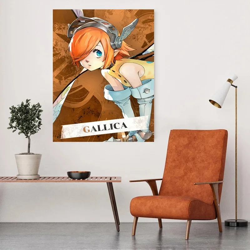 Cosplay Anime Game Metaphor Refantazio Poster Fantasy Style Cartoon Vintage Canvas Painting Wall Art Living Room Home Decor Gift