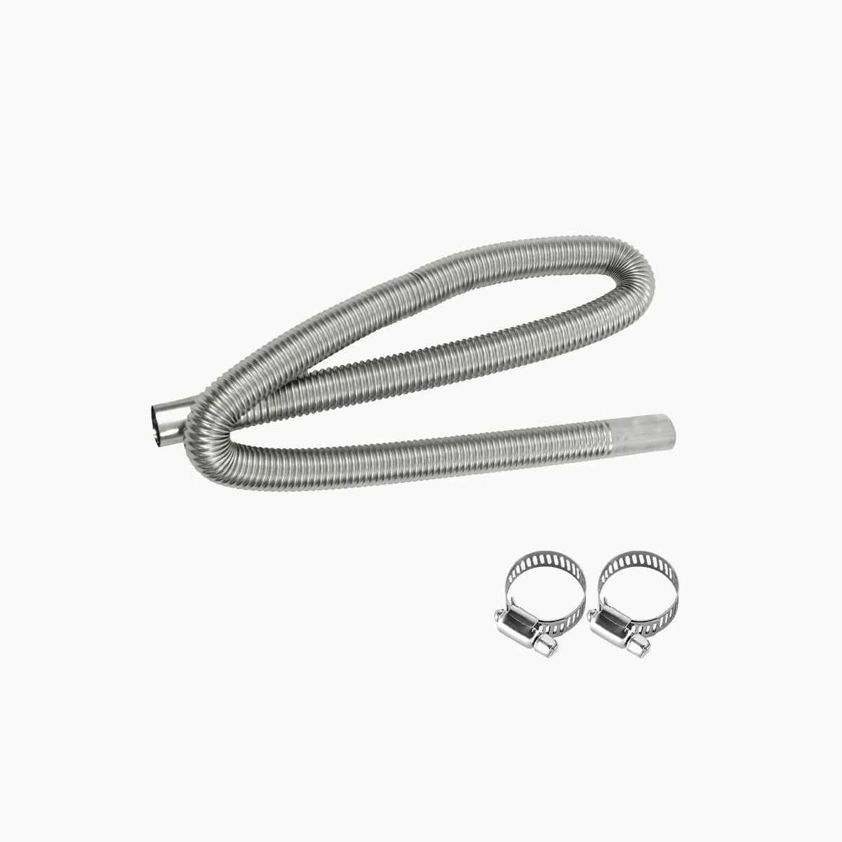 Autoheizungszubehör 2KW 5KW 8KW Abluftschlauch-Set, 1m/1,5m/2m/3m Dieselheizung Flexibles Abluftrohr Diesel für Auto LKW Wohnmobil – Detail 5