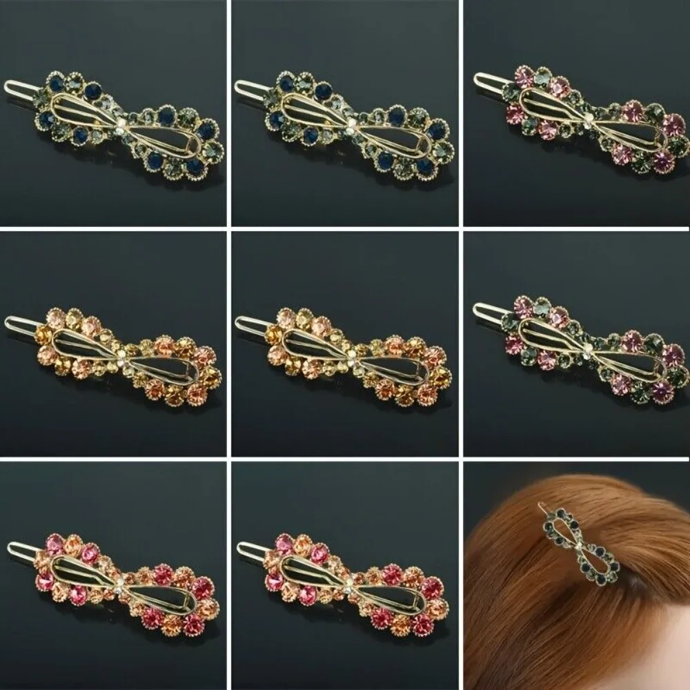 Butterfly Clips Hair Silver Hair Barrettes Fluttering Tassel Hair Accessories Set for Women