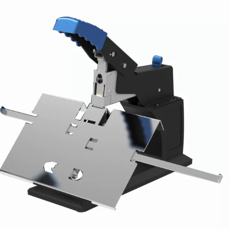 Manual Riding Nail Stapler Binding Machine Heavy Duty Labor Saving Flat Nail A3 A4 Medium Seam Office Home Document Binding