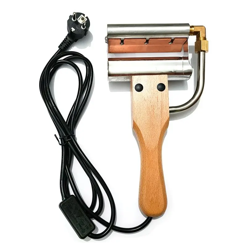 NEW HOT In Stock-Electric Honey Extractor Beeswax Scraper For Beekeeping Honey Cover Cutting Shovel EU Plug