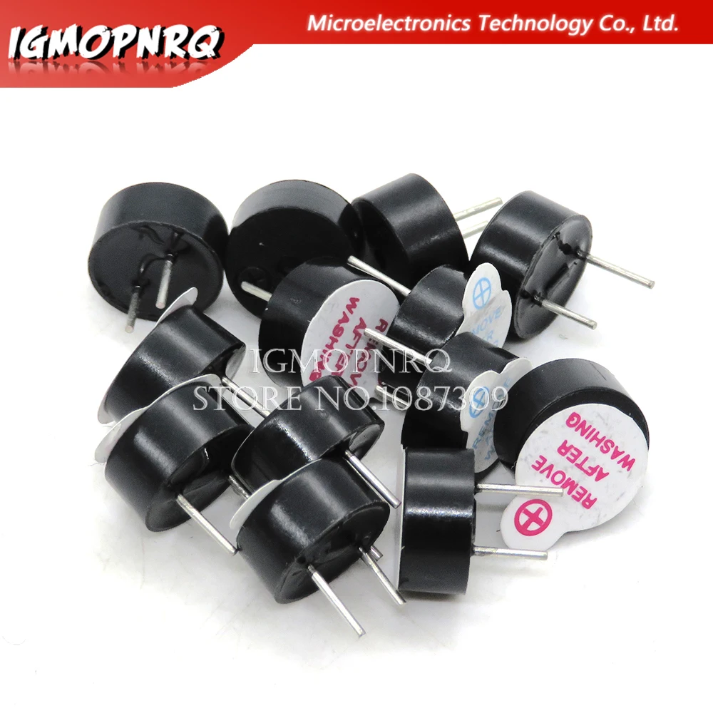 5PCS NEW 12095 12085 9042 3v 5v 12v Buzzer Magnetic Long Continous Beep Tone 12*9.5mm 16R Universal buzzer 12*8.5mm