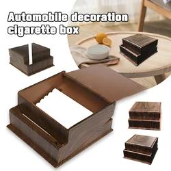One-button Pop Up Cigarette Case Car Interior Center Console Ornament Auto Decoration Home Office Portable Pop-up Cigarette Box
