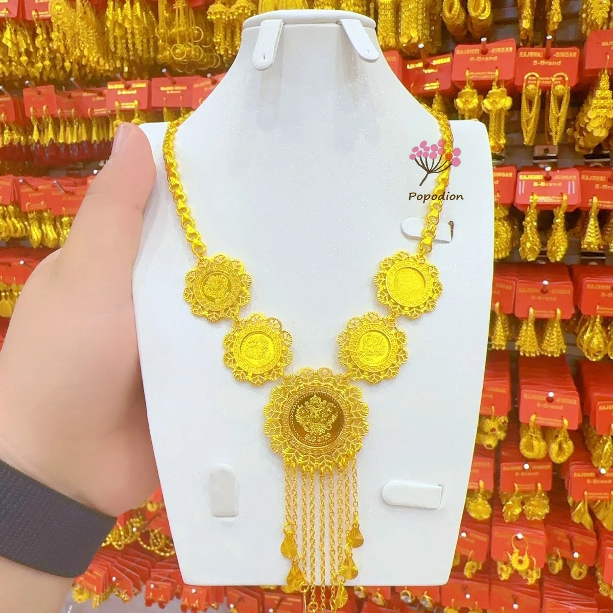 New Dubai Gold Plated Necklace for Women's Party Jewelry DD10432