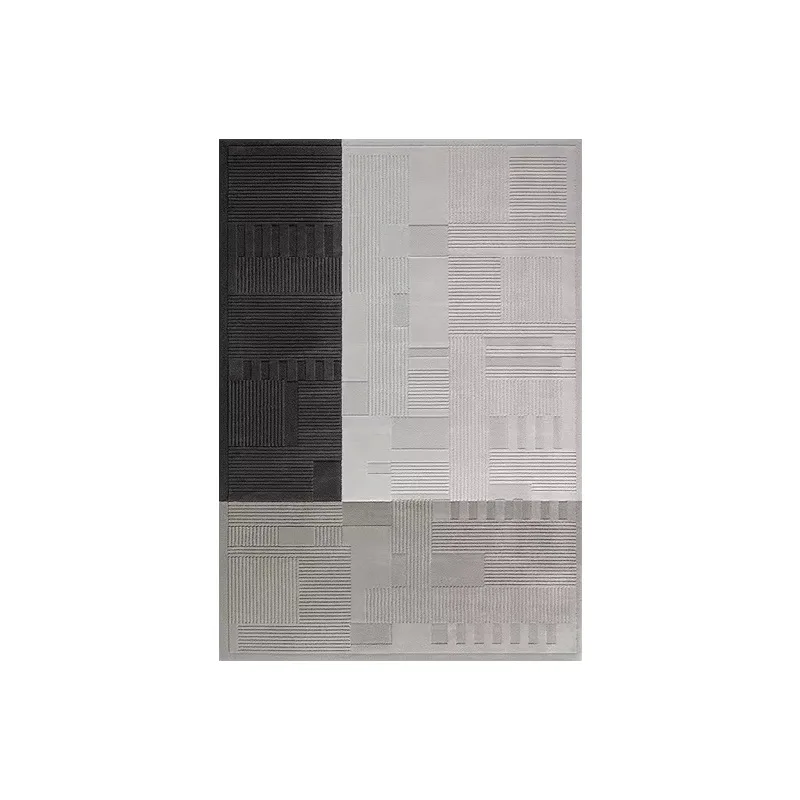 Carpet wool light luxury living room bedroom three-dimensional thorn wool modern acrylic carpet high sense