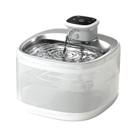 Intelligent 2L Capacity Automatic Cat Water Fountain Smart Design Wireless Rechargeable Dog Dispenser Sensor Smart Cat Fountain