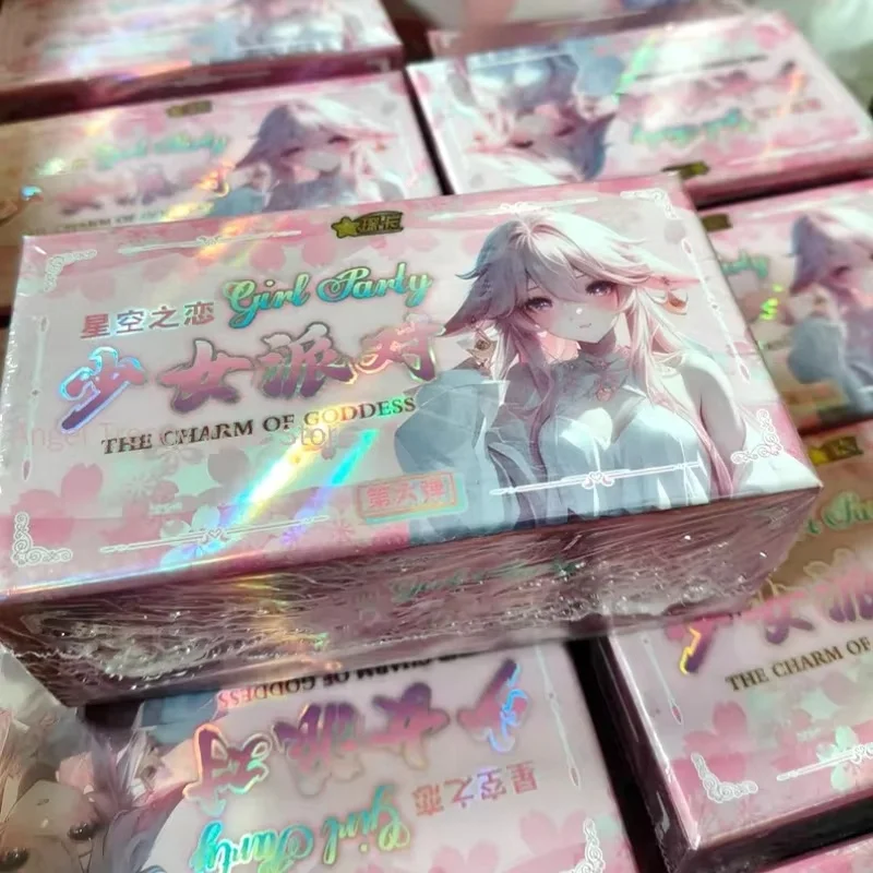 Neue Goddess Story Maiden Party 5 Sammelkarten Booster Box TCG-Karten CCG-Box Partyspiel-Karten Tischspiele