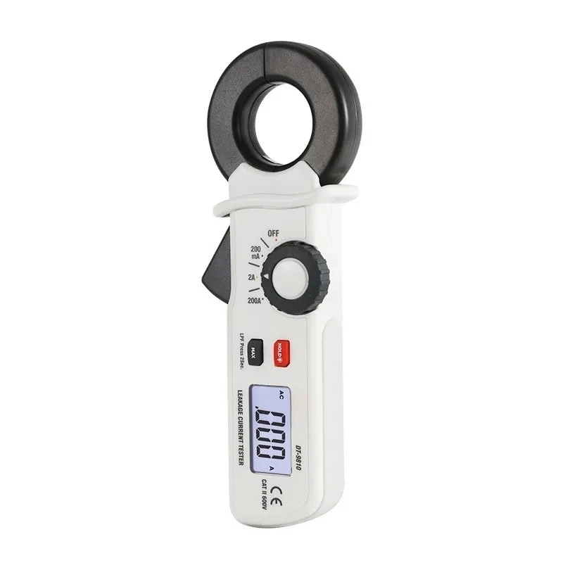 Mini AC Leak Ammeter 100uA High Resolution Clamp Meter Detector 9810