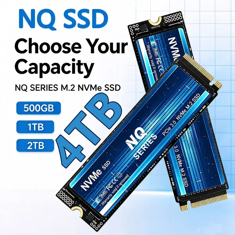 Original NQ SERIES M2 SSD 500GB 1TB M.2 2280 PCIe3.0 NVME SSD 2TB 4TB Internal Solid State Drive Hard Disk for Laptop Desktop