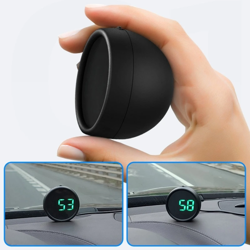 Multifunction GPS HUD Gauges Head Up Display Digital LED On-board Computer for Car Truck Motorcycles Speedometer