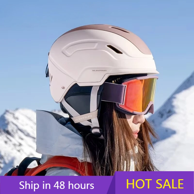 

POWER LEAP Xunting Professional Dual Sport Ski Helmet Unisex Anti-collision Adult Winter Cold-proof Warm