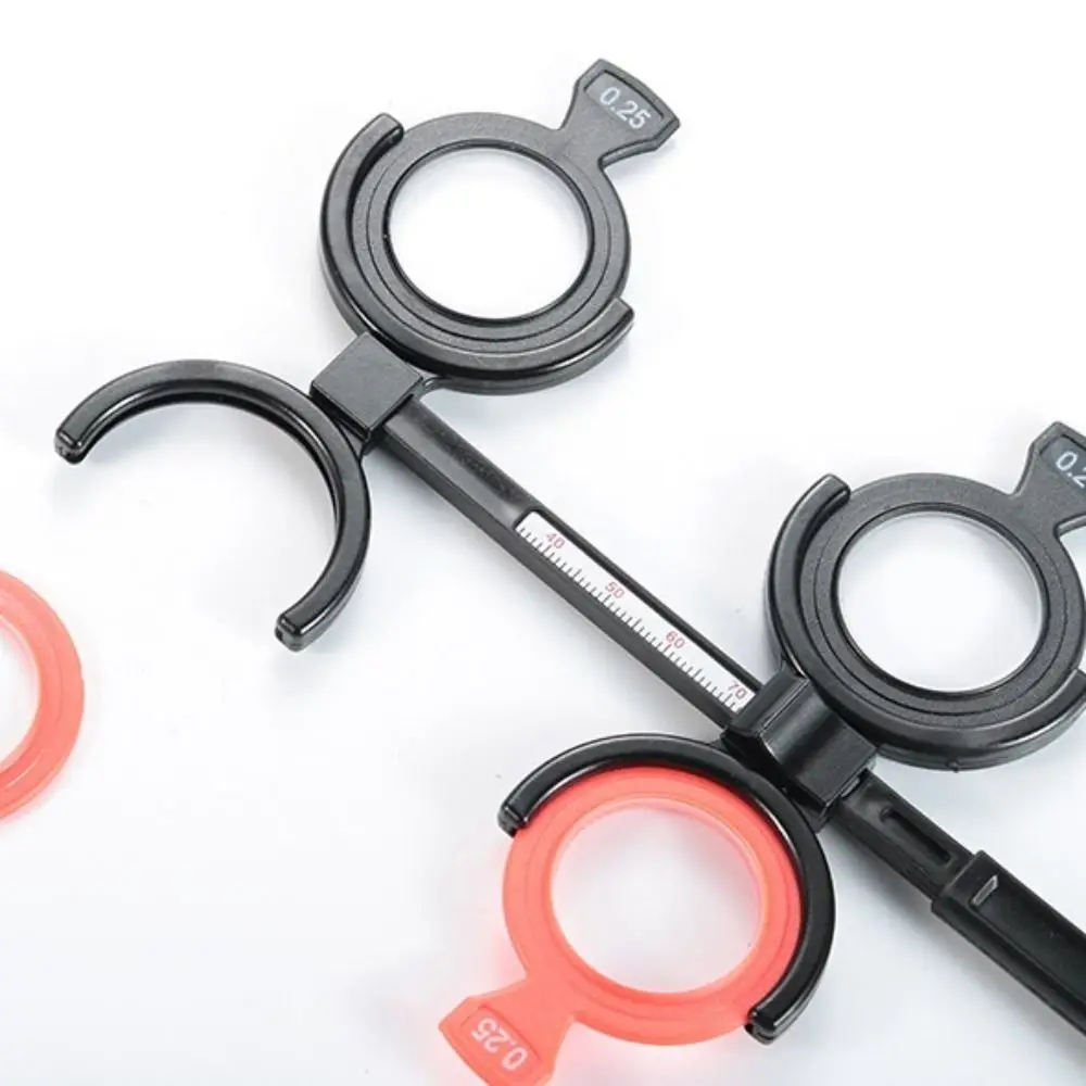 3 יחידות מסגרת פליפר אופטית סוג הכנסה איכותית מפלסטיק פלסטיק עדשת ניסיון פליפ כלי אימון למיוזיה שחור כלי אופטומטריה