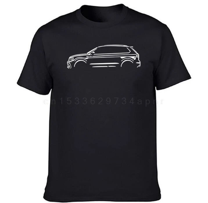 New Fashion Summer Tee Shirt PREMIUM RETRO AUTOTEES CAR T-SHIRT - FOR V#W TIGUAN ENTHIASTS CAR ENTHIASTS Cotton 2022