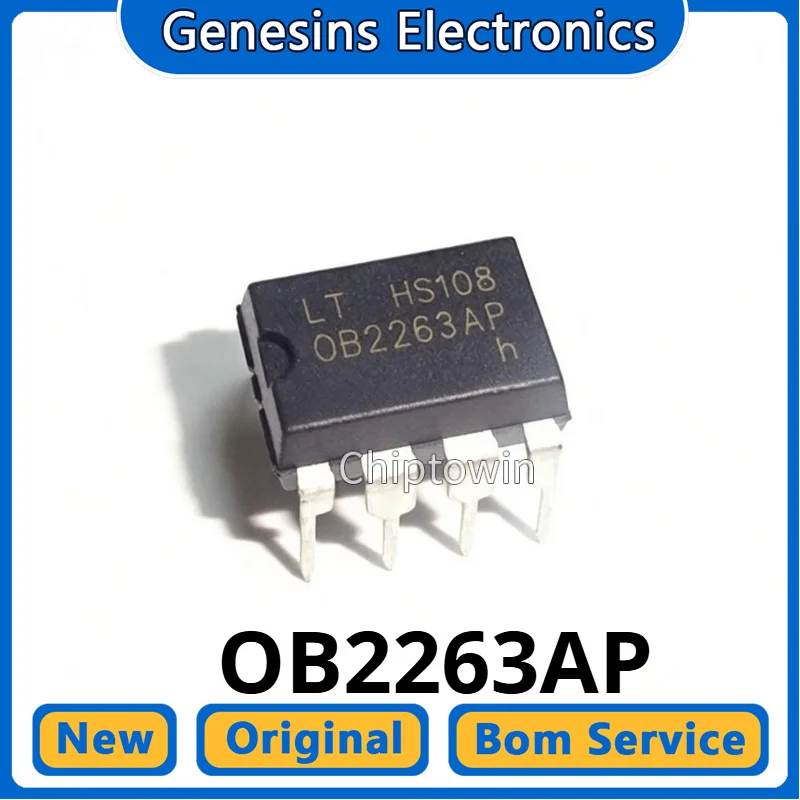 5/50/500 pcs OB2263AP OB2263 DIP-8 Power Management IC W7