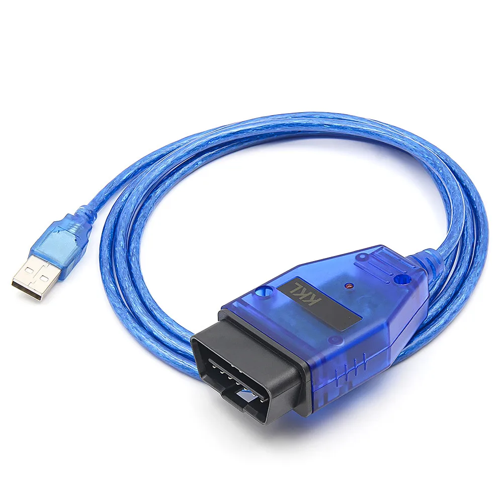 For VAG For KKL 409.1 For CH340 Chip For OBD2 For USB Interface for Vag 409 Diagnostic Cable For OBD2 Scanner