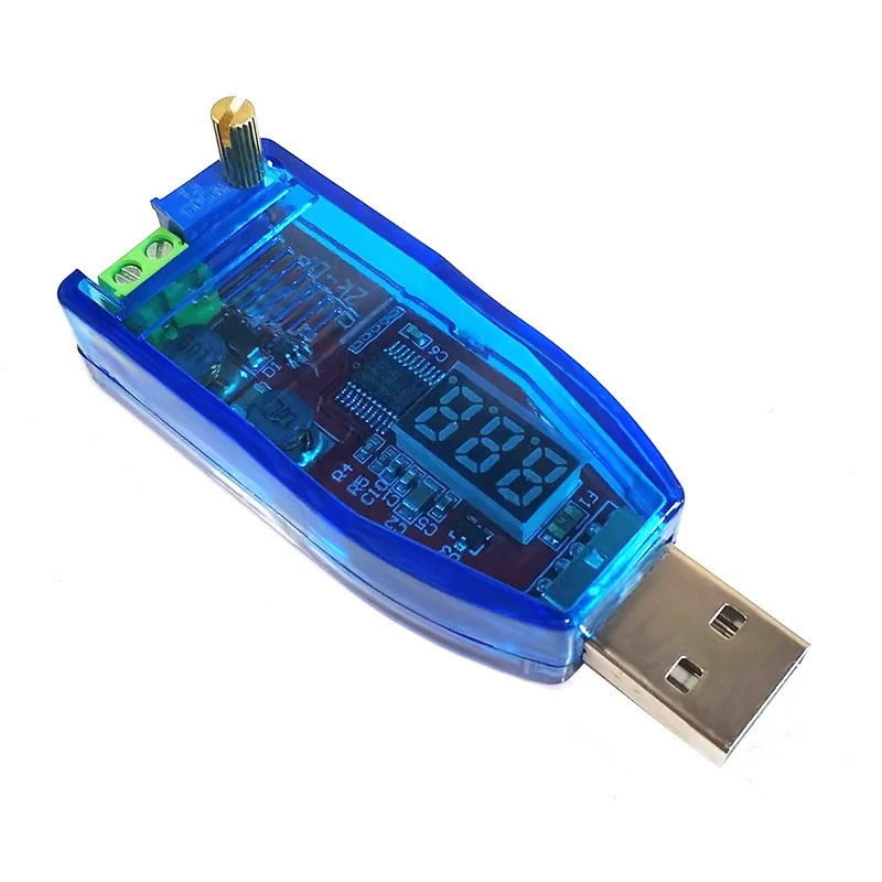 LED DC-DC 5V to DC 1-24V Adjustable Potentiometer USB Step Up/Down Buck Boost Converter Power Supply Voltage Regulator Module