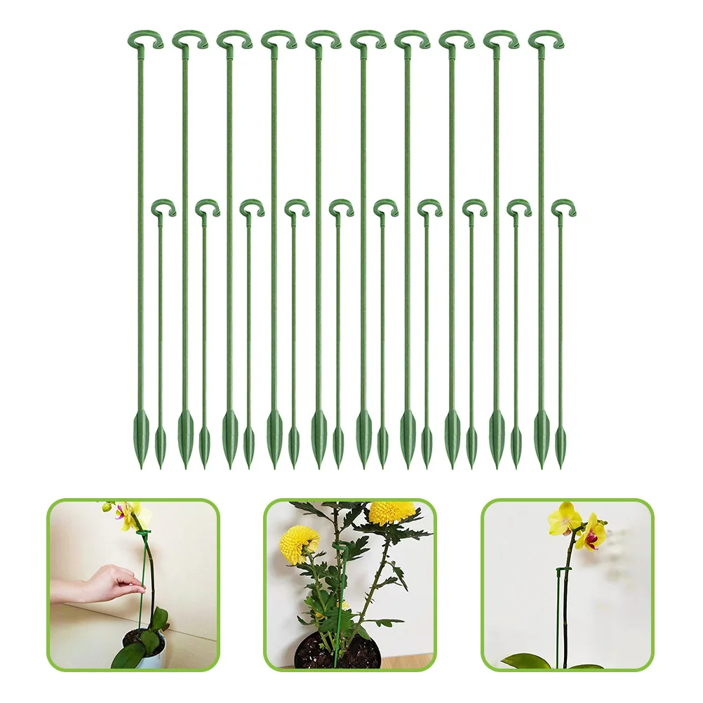 

40Pcs Resistant Potted Plant Support Rods Perfect for Small Flower Stand and Gardening Accessories