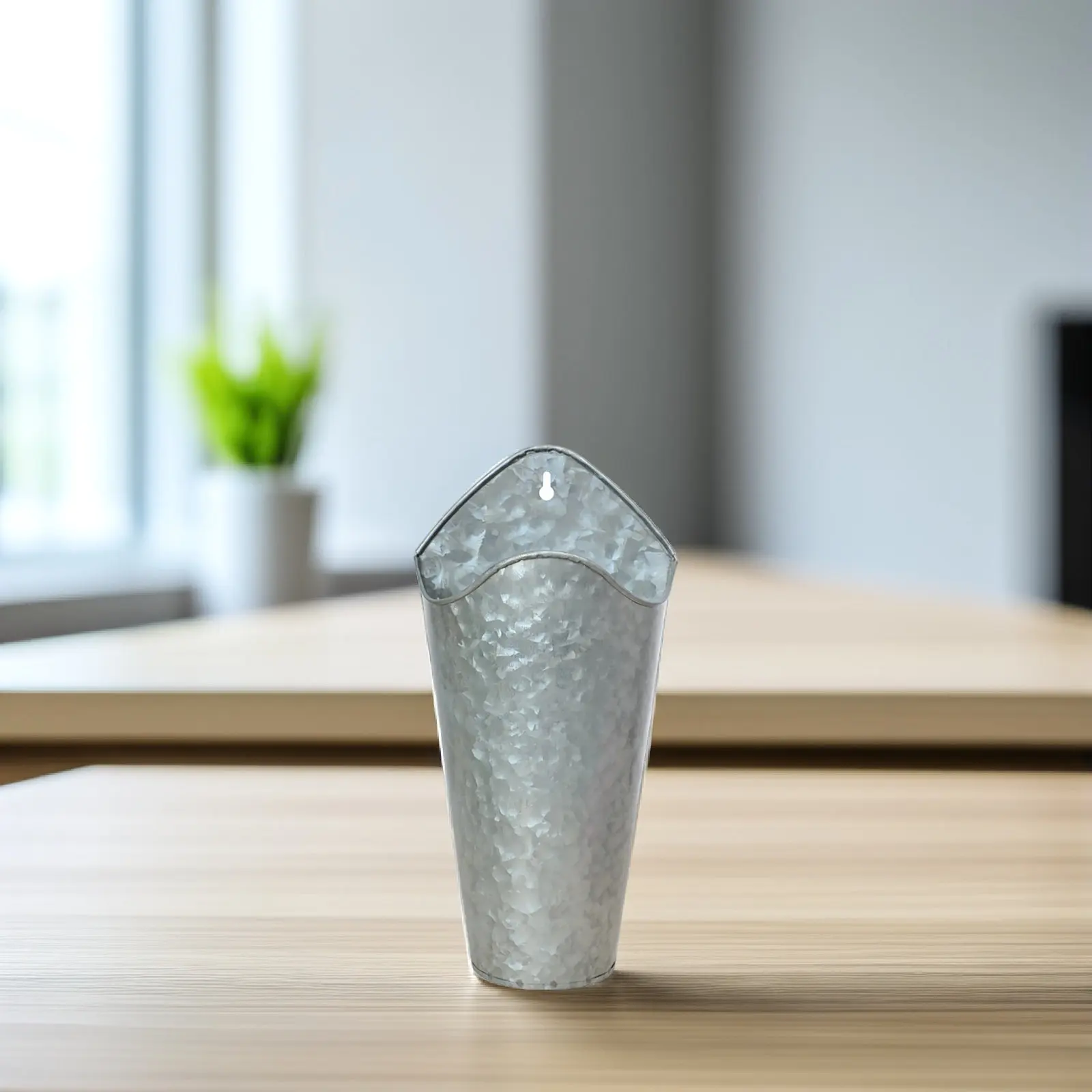 

1 шт. настенное кашпо из железа для цветов, декоративное подвесное кашпо для дома, улицы, стола, окна, забора