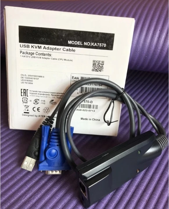 

New For USB CPU KVM ADAPTER KA7570 KVM Cable Switcher Module Adapter
