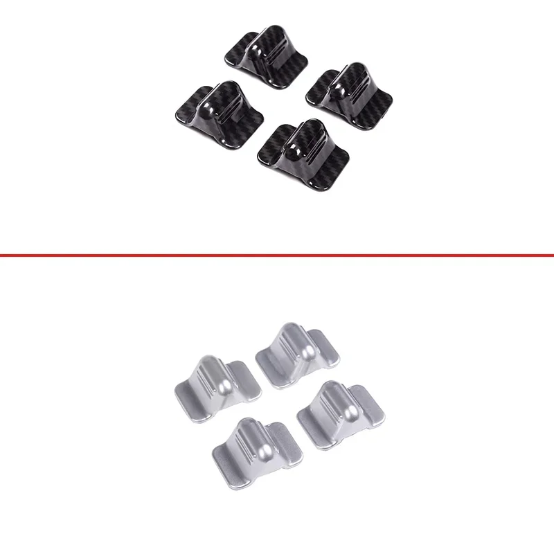 

For 2003-2007 Hummer H2 ABS carbon fiber style car styling car safety lock switch decorative cover sticker car interior parts