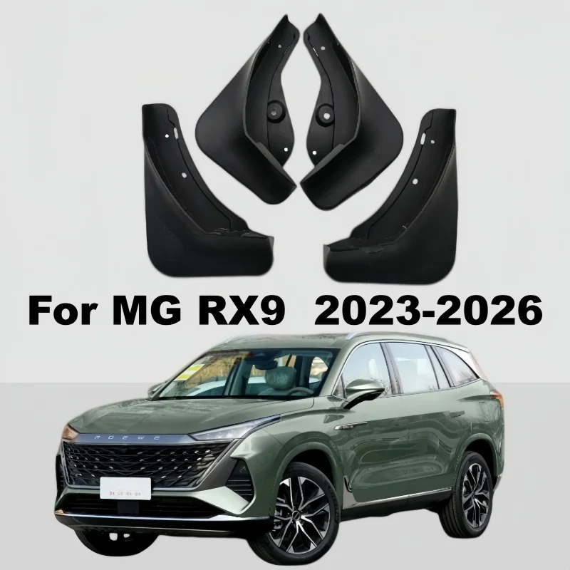 For MG RX9 MG S9 MG QS Roewe RX9 2023-2026 Car Front Rear Mud Flap Mudflaps Guard Mudguards Splash Durable Fender Accessories