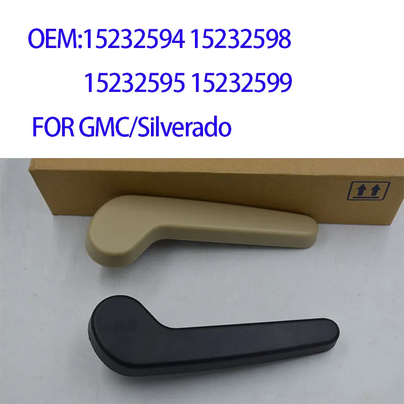 15232594 15232598 15232595 Car Front Left/ Right Manual Seat Recliner Handle Lever for Chevy Silverado for GMC Sierra Yukon