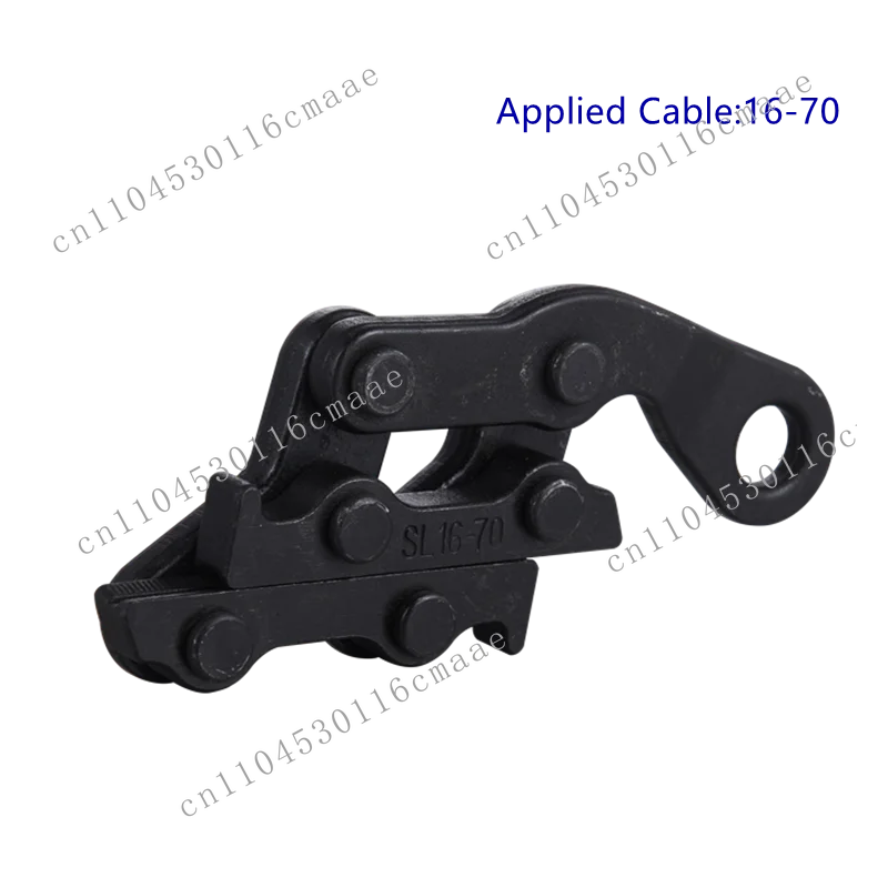 High Quality Wire Rope Grip Cable Grip Appearance Wire Grip Wedge Clamp Clip 50-150