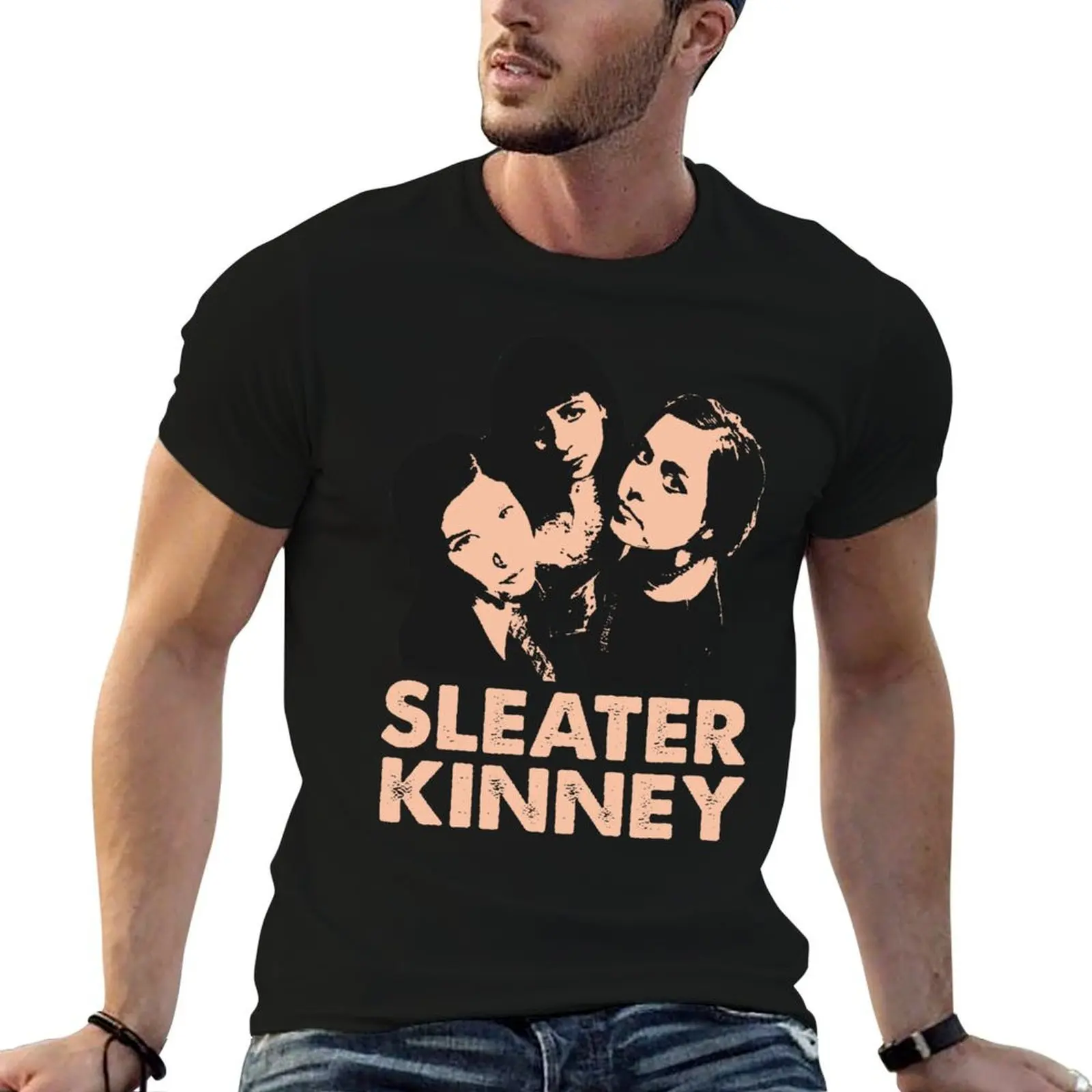 

Sleater Kinney T-Shirt man tshirt man t shirts high quality luxury brand t shirt custom print T-Shirt