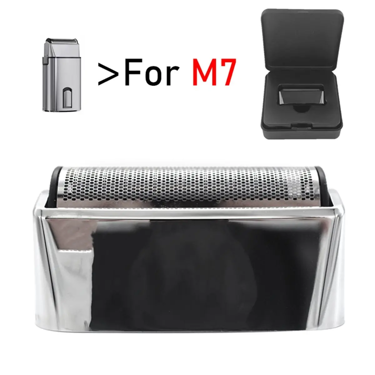 (A75U] Replacement Blade Net Cover Professional Hair Trimmer Shaver for Madeshow M7 Cutting KnifeHead Accessories