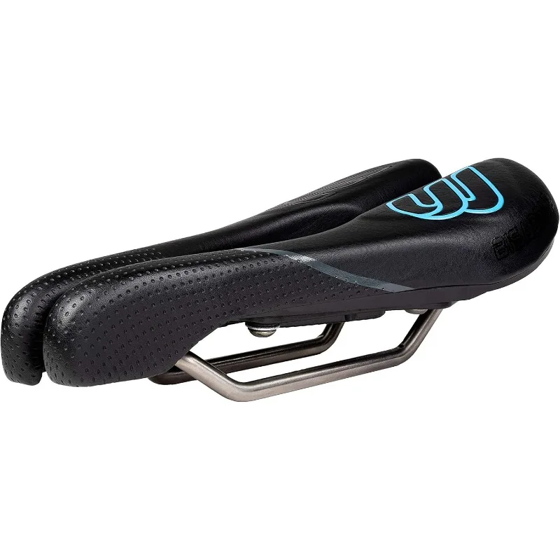 

EXT Stealth Регулируемое безболезненное велосипедное седло с титановыми направляющими, комфортное по индивидуальному заказу