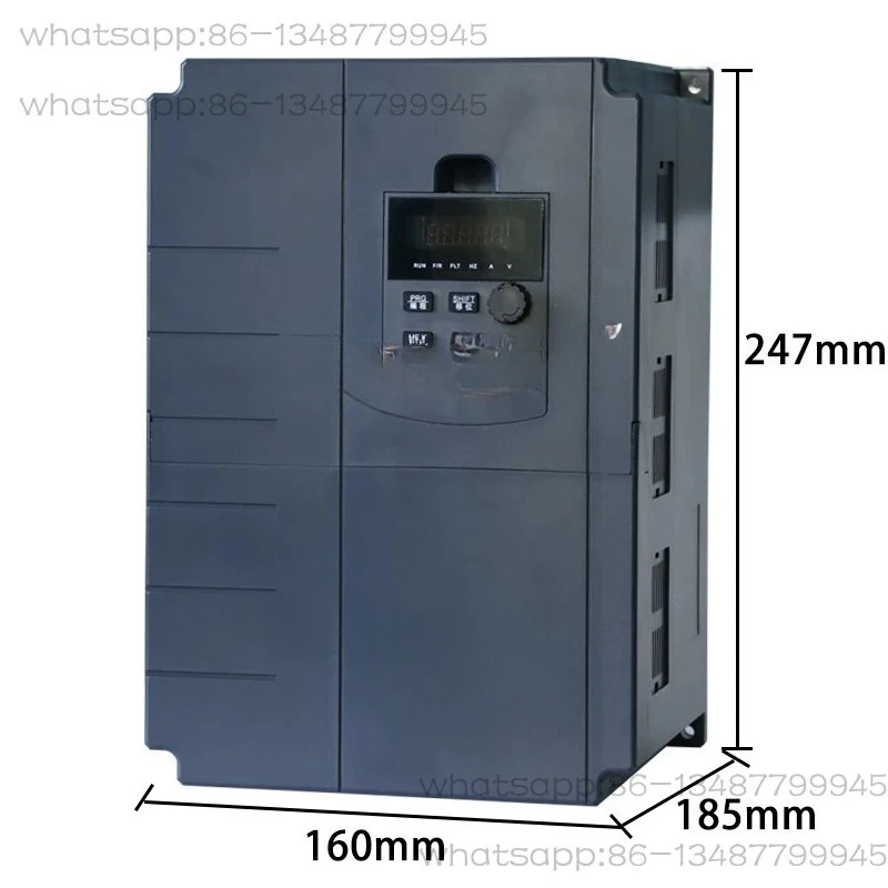 380V Variable Frequency Drive (VFD) - 2.2kW Inverter for 18.5-22kW Motors, 0-600Hz Speed Controlncy Converter