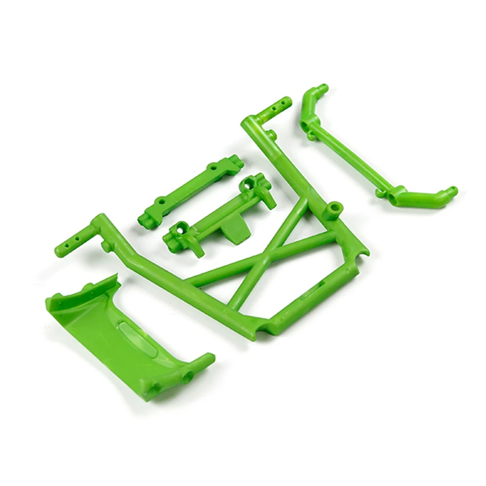 Kit de montaje de portaequipajes de techo de nailon de alta resistencia para 1/5 HPI ROVAN BAJA KM 5B ROFUN BAHA RC CAR Toys PARTS-Verde