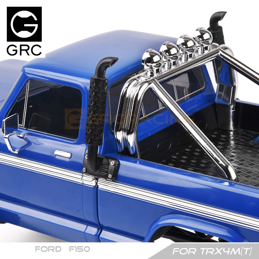 GRC 1/18 Vertical Exhaust Pipe 3D Printed for Traxxas TRX4M F150 TRX4MT F150 Upgrade Option Parts #G183RP