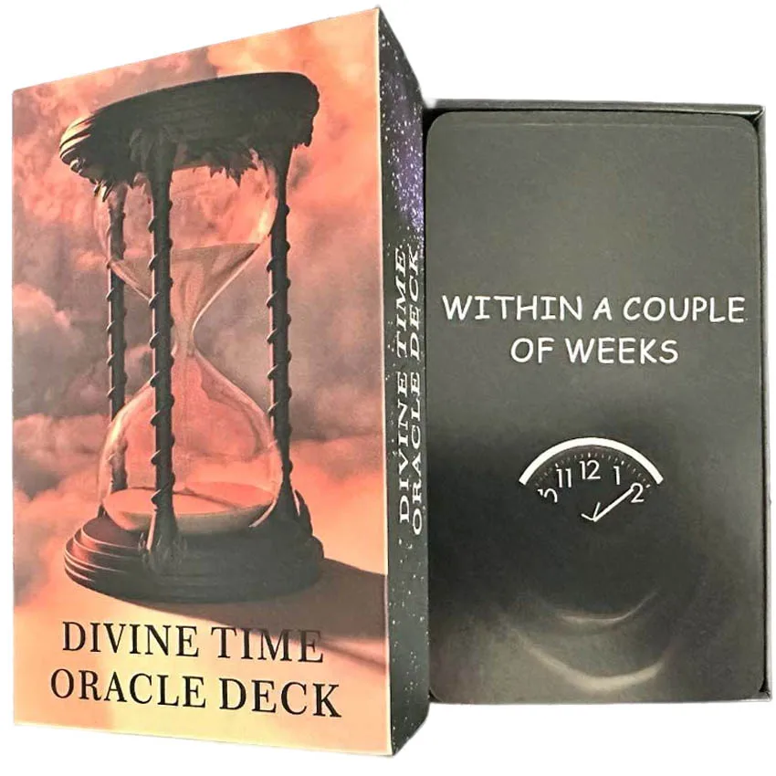 

Divine Time Oralce Deck Card Games 12x7 CM