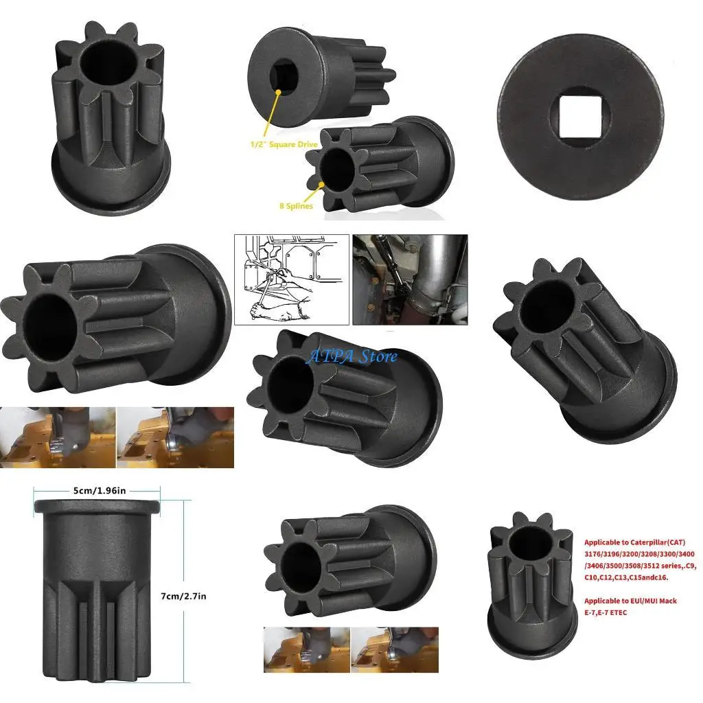 

U13C Дизельный двигатель Торцевой ключ для токарного обслуживания экскаватора для 3500