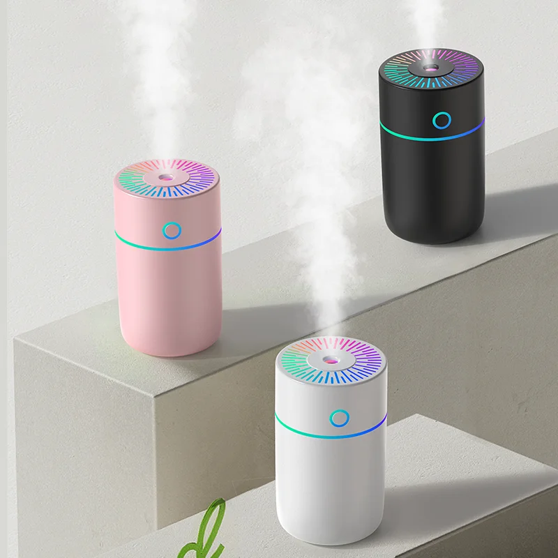 IMYCOO Customize KC Ultrasonic Cooler Air Mist Car Humidifier USB Mini Personal Humidifier With Colorful Lights