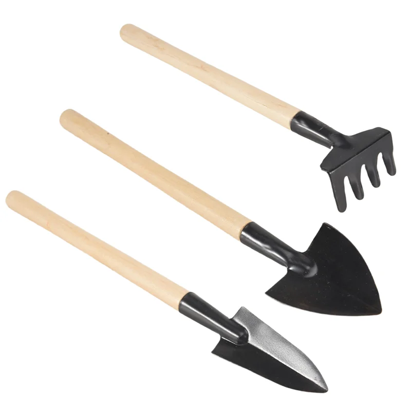 

3 Pieces Small Gardening Hand Shovel Garden Trowel Transplanter Lightweight Comfortable Ergonomic Handle Gardening Tool-AT64