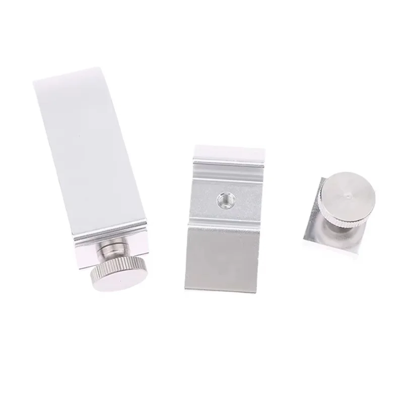 AAAC-3Pcs سبائك الألومنيوم الصنفرة رف طحن كليب الزاوية الداخلية الطائرة تلميع باليد الصنفرة الجلود حافة طاحونة